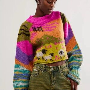 Free People Farmhouse Sweater (RARE)